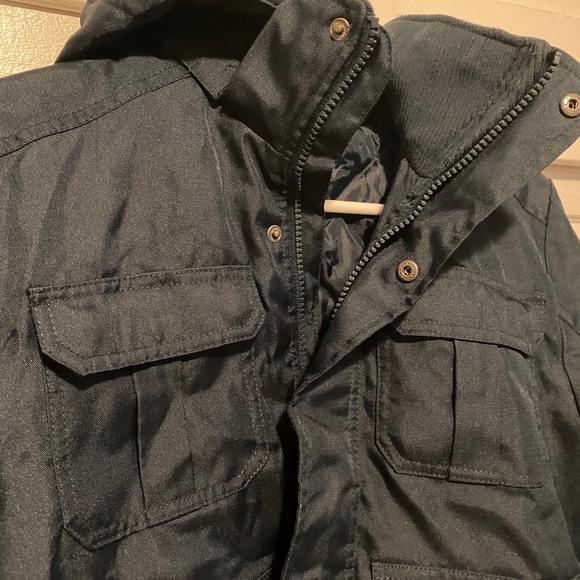 H&M Youth Snow Jacket Navy Blue - Picture 4 of 5